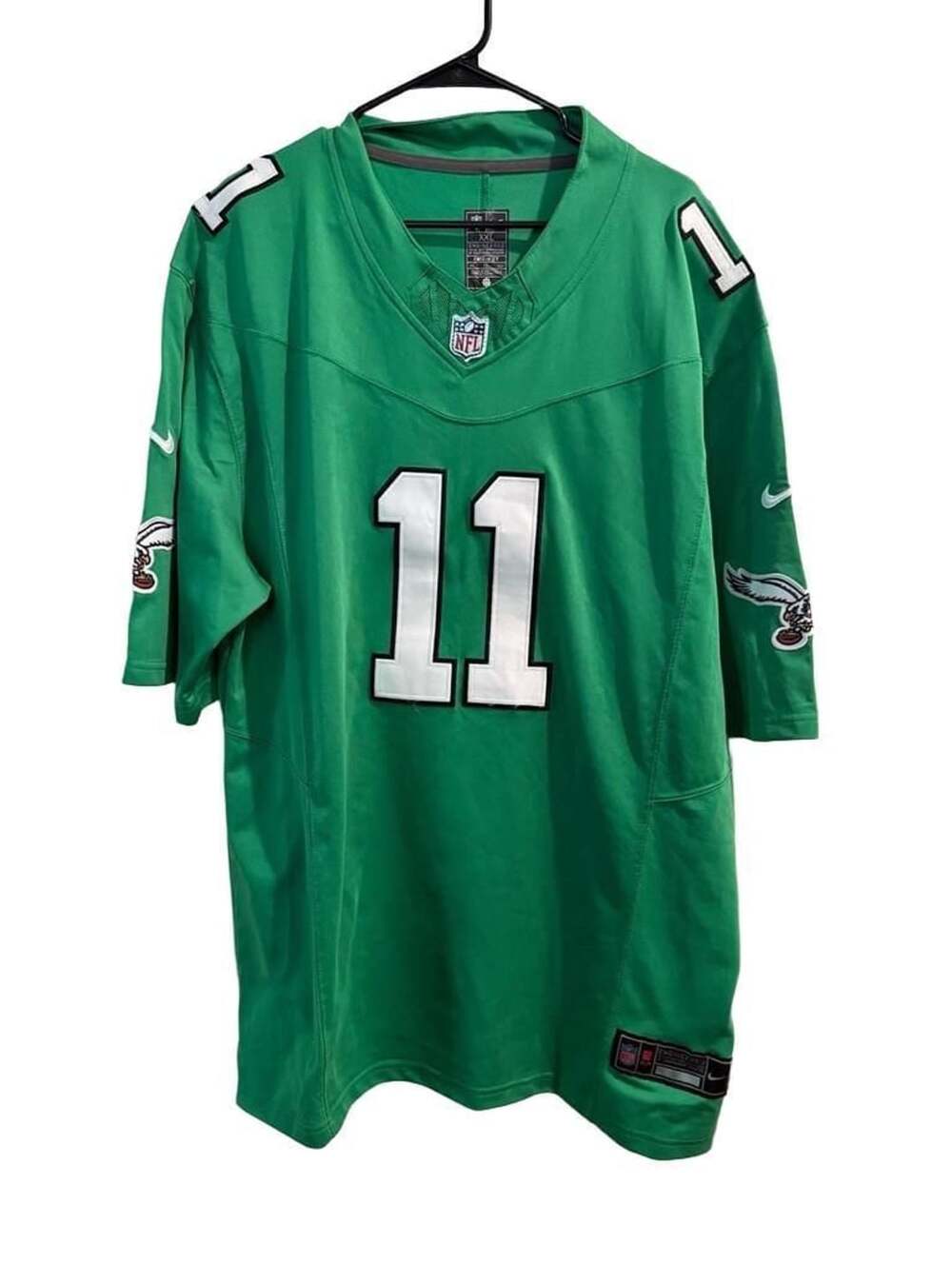 AJ Brown #11 Philadelphia Eagles Nike Vapor Limited Jersey – Size XXL
